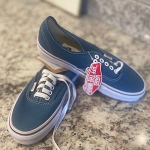 Blue Vans Size 8